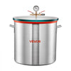 VEVOR 15 Gallon Vacuum Chamber, Aluminum Alloy, Vacuum Degassing Chamber with Tempered Glass Lid, Hose, Air Filter, for Resin Casting, Stabilizing Wood, Degassing Silicone, Epoxies, Essential Oils