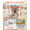 VEVOR 1.5 Gallon Vacuum Chamber, Stainless Steel, Vacuum Degassing Chamber with Tempered Glass Lid, Hose, Air Filter, for Resin Casting, Stabilizing Wood, Degassing Silicone, Epoxies, Essential Oils