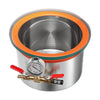 VEVOR 1.5 Gallon Vacuum Chamber, Stainless Steel, Vacuum Degassing Chamber with Tempered Glass Lid, Hose, Air Filter, for Resin Casting, Stabilizing Wood, Degassing Silicone, Epoxies, Essential Oils