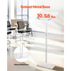 VEVOR Podium Stand, 43-Inch Acrylic Lectern, Portable Laptop Desk with Wide Reading Surface, Book Clips, Adjustable Angle, Floor-Standing, for Classroom, Wedding, Conference, Lecture and Concert