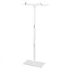 VEVOR Podium Stand, 43-Inch Acrylic Lectern, Portable Laptop Desk with Wide Reading Surface, Book Clips, Adjustable Angle, Floor-Standing, for Classroom, Wedding, Conference, Lecture and Concert