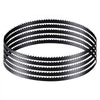 VEVOR Bandsaw Blade, 60 Inch Length, 6 TPI Band Saw Blade with 15 HRC Hardened Sharp Teeth, SK5 High-Strength Carbon Steel, 0.25 Inch Width, Replacement for Major Woodworking Band Saw Brands, 1 Pack