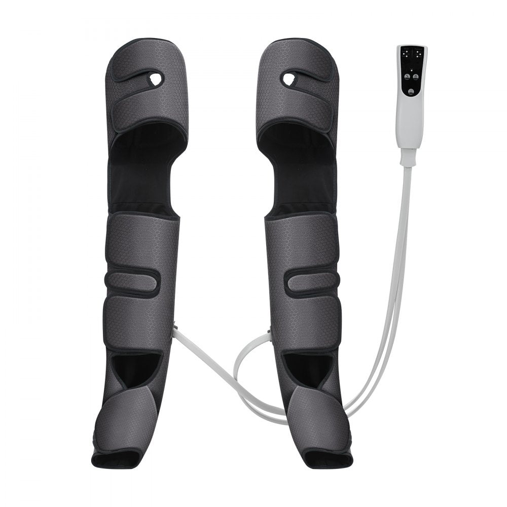 VEVOR Full Leg Massager, Air Compression Leg Massager for Foot Calf Thigh Knee, 3 Modes & 3 Intensities, Leg Compression Massage Boots for Circulation, Relaxation, Pain Relief - Great Gift for Mom/Dad