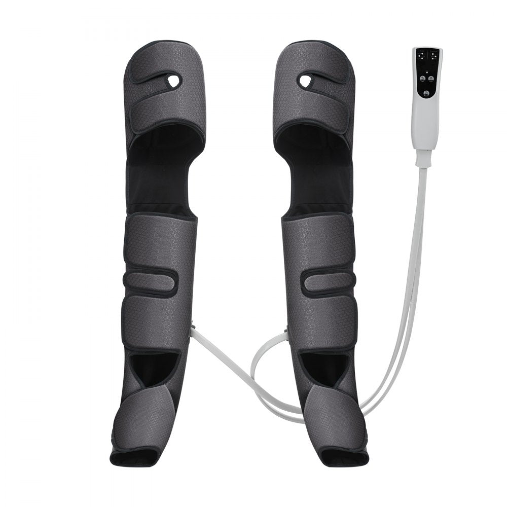 VEVOR Full Leg Massager, Air Compression Leg Massager for Foot Calf Thigh Knee, 3 Modes & 3 Intensities, Leg Compression Massage Boots for Circulation, Relaxation, Pain Relief - Great Gift for Mom/Dad