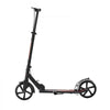 VEVOR Kick Scooter for Kids Ages 8+, Teens & Adults, 2-Wheel Toddler Scooter with Height Adjustable Handlebar, Wide Anti-Slip Deck, Foldable Lightweight Frame for Boys & Girls up to 220 lbs, Black