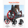VEVOR Kick Scooter for Kids Ages 8+, Teens & Adults, 2-Wheel Toddler Scooter with Adjustable Height Handlebar, Wide Anti-Slip Deck, Foldable Lightweight for Boys & Girls up to 220 lbs, Black + Red
