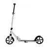 VEVOR Kick Scooter for Kids Ages 8+, Teens & Adults, 2-Wheel Toddler Scooter with Adjustable Height Handlebar, Wide Anti-Slip Deck, Foldable Lightweight for Boys & Girls up to 220 lbs, White + Black
