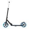 VEVOR Kick Scooter for Kids Ages 8+, Teens & Adults, 2-Wheel Toddler Scooter with Adjustable Height Handlebar, Wide Anti-Slip Deck, Foldable Lightweight Frame for Boys & Girls up to 220 lbs, Blue