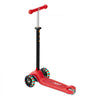 VEVOR Kick Scooter for Kids Ages 3+, 3-Wheel Toddler Scooter with Light-Up Wheels, Adjustable Height Handlebar, Wide Anti-Slip Deck, Lightweight Aluminum Frame for Boys & Girls up to 165 lbs, Red