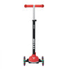 VEVOR Kick Scooter for Kids Ages 3+, 3-Wheel Toddler Scooter with Light-Up Wheels, Adjustable Height Handlebar, Wide Anti-Slip Deck, Lightweight Aluminum Frame for Boys & Girls up to 165 lbs, Red