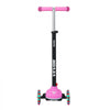 VEVOR Kick Scooter for Kids Ages 3+, 3-Wheel Toddler Scooter with Light-Up Wheels, Adjustable Height Handlebar, Wide Anti-Slip Deck, Lightweight Aluminum Frame for Boys & Girls up to 165 lbs, Pink