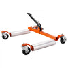 VEVOR Wheel Dolly, 1 Set Wheel Dolly Car Skate, Heavy Duty Vehicle Positioning with Ratcheting Foot Pedal, Ratchet Type Tire Skate Tire Jack for Car Truck RV Trailer, 1500 LBS