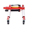 VEVOR Wheel Dolly, Max Capacity 1500 Lbs Car Dolly, Car Jack Dolly Lifter with 360° Rotatable Wheels, Heavy Duty Vehicle Positioning Hydraulic Tire Jack, for Vehicle Car Auto Repair Moving