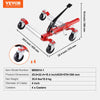 VEVOR Wheel Dolly, Max Capacity 1500 Lbs Car Dolly, Car Jack Dolly Lifter with Wheels, Heavy Duty Vehicle Positioning Ratchet Tire Jack, for Vehicle Car Auto Repair Moving