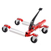 VEVOR Wheel Dolly, Max Capacity 1500 Lbs Car Dolly, Car Jack Dolly Lifter with Wheels, Heavy Duty Vehicle Positioning Ratchet Tire Jack, for Vehicle Car Auto Repair Moving