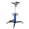 VEVOR Hydraulic Transmission Jack, 1660 lbs / 0.75 Ton Lifting Capacity Telescoping Transmission Jack with Foot Pedal, 360° Swivel Wheel, 34.6-69.3 in High Lifting Height, Lift Hoist for Garage/Shop