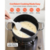 VEVOR Aluminum Stock Pot, 8-Quart Nonstick Ceramic Coated Pot with Glass Lid, PFOA-Free, PFAS-Free, Compatible with Gas Stoves, Induction Cooktops, Electric Stoves, for Soups, Stews, and Pasta