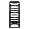 VEVOR Plastic Storage Organizer, 10-Tier Large Capacity with Organizer Top, Black Frame Only, PP Material Multifunctional Scrapbook Storage, for Office Essentials Tools Arts and Crafts Supplies