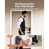 VEVOR Fingerprint Door Lock Set, Electronic Biometric Deadbolt Keyless Entry Door Lock with Handle, Pioneering Easy-Grip Design, Auto Locking, One-Time Code, Anti-Peeking Password, Matte Black