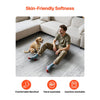 VEVOR Area Rug, 10 x 14 ft Large Washable Rug, Non-Slip and Tear-Resistant Soft Carpet, Pet & Child Friendly Modern Area Rugs, Indoor Mat for Bedroom, Office, Living Room, Kids Room, Entryway, Gray