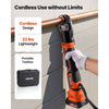 VEVOR Press Tool Kit, 18V Electric Pipe Crimping Tool for 1/2", 3/4", 1" Copper Tubes, 24KN Press Tool Compatible with ProPress - with 3 VUS Jaws, 2pcs 2AH Batteries, Fast Charger & Carrying Case