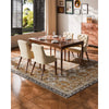 VEVOR Area Rug, 7.5 x 9.5 ft Large Washable Rug, Non-Slip and Tear-Resistant Soft Carpet, Pet & Child Friendly Vintage Area Rugs, Indoor Mat for Bedroom, Living Room, Office, Entryway, Brown Green