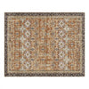 VEVOR Area Rug, 7.5 x 9.5 ft Large Washable Rug, Non-Slip and Tear-Resistant Soft Carpet, Pet & Child Friendly Vintage Area Rugs, Indoor Mat for Bedroom, Living Room, Office, Entryway, Brown Green