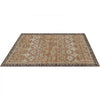 VEVOR Area Rug, 7.5 x 9.5 ft Large Washable Rug, Non-Slip and Tear-Resistant Soft Carpet, Pet & Child Friendly Vintage Area Rugs, Indoor Mat for Bedroom, Living Room, Office, Entryway, Brown Green