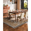 VEVOR Area Rug, 8 x 10 ft Large Washable Rug, Non-Slip and Tear-Resistant Soft Carpet, Pet & Child Friendly Vintage Area Rugs, Indoor Mat for Bedroom, Living Room, Kids Room, Office, Brown Green