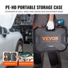 VEVOR Mechanics Tool Set and Socket Set, 1/4" and 3/8" Drive Deep and Standard Sockets, 145 Pcs SAE and Metric Mechanic Tool Kit with Bits, Combination Wrench, Hex Wrenches, Accessories, Storage Case