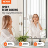 VEVOR Wall Mounted Makeup Mirror - epoxy resin coating feature graphic