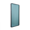 VEVOR Wall Mounted Makeup Mirror, 0.15" Thick, 30" x 48" Mirror with Aluminium Alloy Frame & Explosion-Proof Film, Scratch-Resistant Mirror with Z-Shaped Bracket, Fit for Bathroom/Bedroom/Living Room