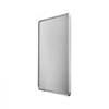 VEVOR Wall Mounted Makeup Mirror, 0.15" Thick, 36" x 36" Mirror with Aluminium Alloy Frame & Explosion-Proof Film, Scratch-Resistant Mirror with Z-Shaped Bracket, Fit for Bathroom/Bedroom/Living Room