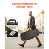VEVOR Electric Guitar Hard Case, 43.11 in Rectangular Guitar Hard Case, With Lock Latch Keys Handle, PVC Padding Soft Lining Water-Resistant Hard Shell Guitar Cases, for 39 in Electric Guitars, Black