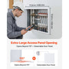 VEVOR Access Panel for Drywall & Ceiling, 16 x 16 Inch Plumbing Access Panels, Reinforced Access Door, Heavy-Duty Steel Wall Hole Cover, Easy Install Removable Hinged Panel for Wiring & Cables, Silver