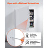 VEVOR Access Panel for Drywall & Ceiling, 24 x 24 Inch Plumbing Access Panels, Reinforced Access Door, Heavy-Duty Steel Wall Hole Cover, Easy Install Removable Hinged Panel for Wiring & Cables, Silver