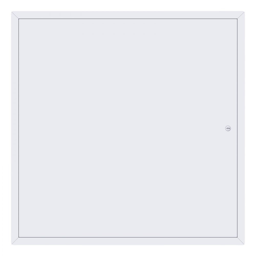 VEVOR Access Panel for Drywall & Ceiling, 24 x 24 Inch Plumbing Access Panels, Reinforced Access Door, Heavy-Duty Steel Wall Hole Cover, Easy Install Removable Hinged Panel for Wiring & Cables, Silver