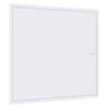 VEVOR Access Panel for Drywall & Ceiling, 24 x 24 Inch Plumbing Access Panels, Reinforced Access Door, Heavy-Duty Steel Wall Hole Cover, Easy Install Removable Hinged Panel for Wiring & Cables, Silver