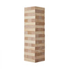 VEVOR Tumbling Timber Toy, 54 Blocks Medium Tumble Tower Blocks Game, Pine Wood Tumbling Tower Game with Carry Bag and Scoreboard, Wooden Stacking Game, Tumble Tower Family Games for Indoor/Outdoor