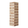 VEVOR Tumbling Timber Toy, 54 Blocks Large Tumble Tower Blocks Game, Pine Wood Tumbling Tower Game with Carry Bag and Scoreboard, Wooden Stacking Game, Tumble Tower Family Games for Indoor/Outdoor