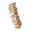 VEVOR Tumbling Timber Toy, 54 Blocks Large Tumble Tower Blocks Game, Pine Wood Tumbling Tower Game with Carry Bag and Scoreboard, Wooden Stacking Game, Tumble Tower Family Games for Indoor/Outdoor