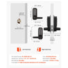 VEVOR Mechanical Keyless Entry Door Lock, 2.0 Code Upgrade, 4-7 Digits Code, Double-Sided Push Button Combination Keypad Door Lock with Handle, Auto Locking, for Indoor or Outdoor, Oil-Rubbed Bronze