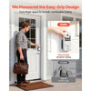 VEVOR Keyless Entry Door Lock with Handle Set, Electronic Keypad Deadbolt with Lever Handles, Pioneering Easy-Grip Design, Customizable User Codes, Keyed Entry, Auto Lock, Anti-Peeking, Silver