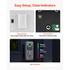 VEVOR Keyless Entry Door Lock, Electronic Deadbolt with Customizable User Codes, Pioneering Easy-Grip Design, Keyed Entry, Auto Lock, Anti-Peeking Password, Backlit Keypad, for Home, Apartment, Silver