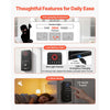 VEVOR Keyless Entry Door Lock, Electronic Deadbolt with Customizable User Codes, Pioneering Easy-Grip Design, Keyed Entry, Auto Lock, Anti-Peeking Password, Backlit Keypad, for Home, Matte Black