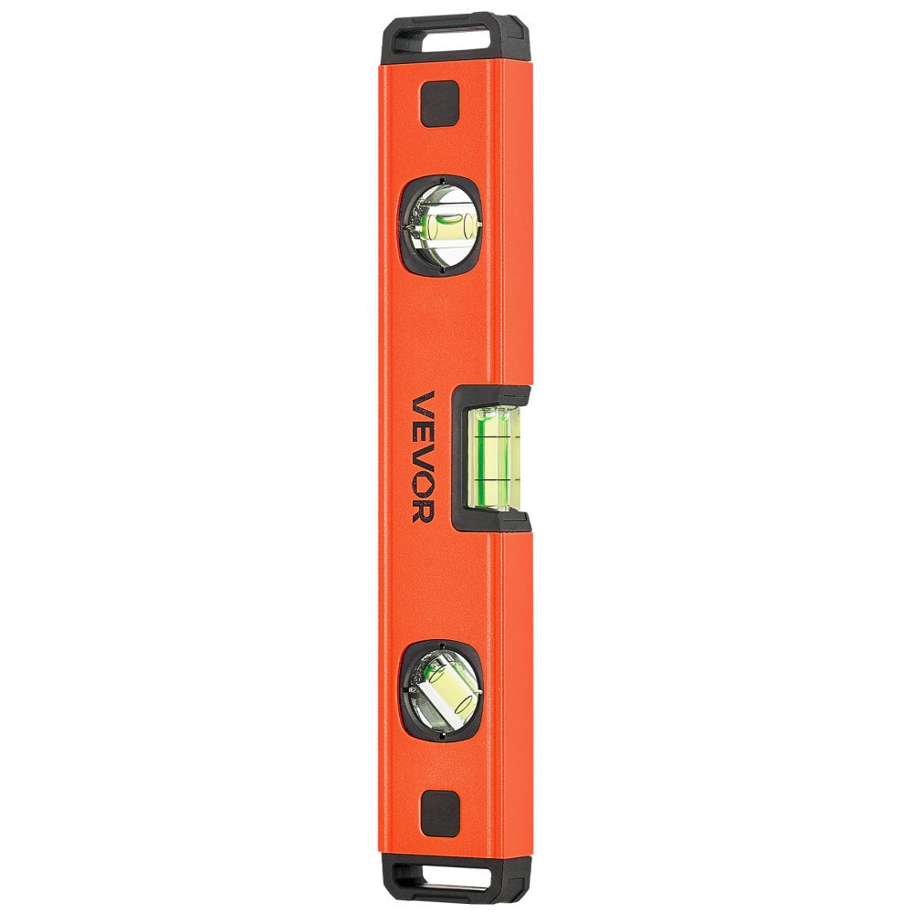 VEVOR Torpedo Level, 4-Piece Included 4/12/24/40 in, Magnetic Leveler Tool Set Aluminum Alloy, with Clear 3 Green Vials, Hanging Hole, Box Beam Multi-angle Measurement for Construction Home Renovation