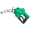 VEVOR 1 Inch NPT Automatic Fuel Nozzle, Max Flow Rate 21.6 GPM, Auto Shut Off Diesel Gas Pump Nozzle with 3-Speed Trigger Lock & 1-3/16 in (OD=30.1 mm) Spout for Gasoline, Diesel, Kerosene, Green