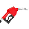 VEVOR 3/4-Inch NPT Automatic Fuel Nozzle, Max Flow Rate 11.8 GPM, Auto Shut Off Diesel Gas Pump Nozzle with 3-Speed Trigger Lock & 13/16-Inch (OD=20 mm) Spout for Gasoline, Diesel, Kerosene, Red