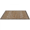 VEVOR Area Rug, 9 x 12 ft Large Washable Rug, Non-Slip and Tear-Resistant Soft Carpet, Pet & Child Friendly Vintage Area Rugs, Indoor Mat for Bedroom, Living Room, Kids Room, Office, Brown Green