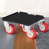 VEVOR Furniture Dolly, Maximum Load 3474 lbs, Heavy Duty Furniture Movers with 5 360° Rotation Wheels, Carbon Steel Panel, Furniture Lift Slider Tool Set for Appliances, Sofa, Fridge, Washing Machine